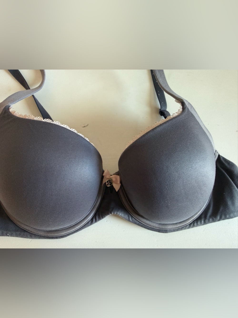 Victoria's Secret Lightly Lined Demi Underwire Bra - Charcoal